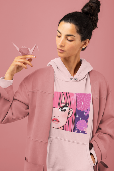 Tokyo Pink - Anime Girl - Unisex Hoodie