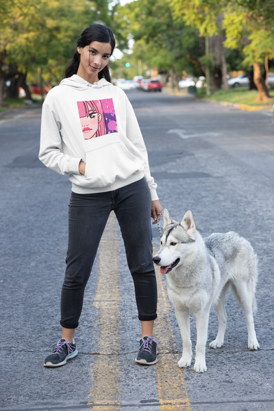 Tokyo Pink - Anime Girl - Unisex Hoodie