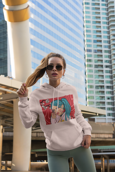 Tokyo Danger - Anime Girl - Unisex Hoodie