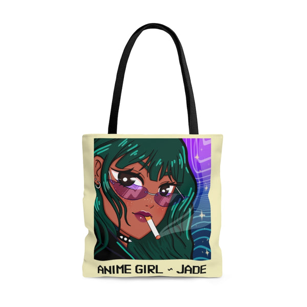 Tokyo Jade - Anime Girl Tote Bag