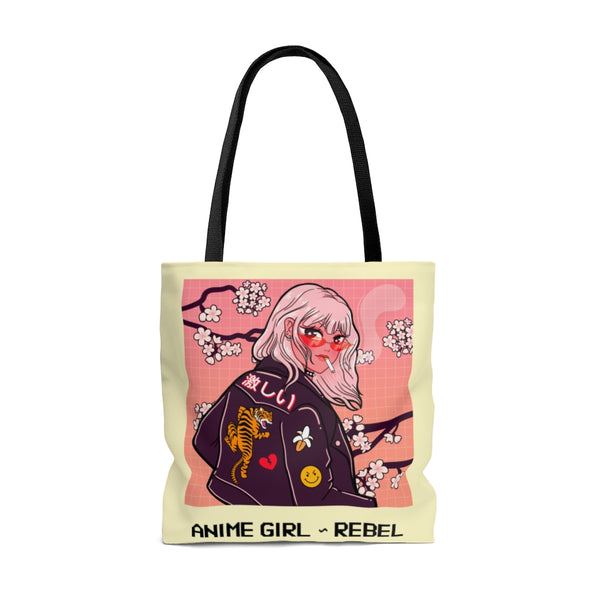 Tokyo Rebel - Anime Girl - Tote Bag