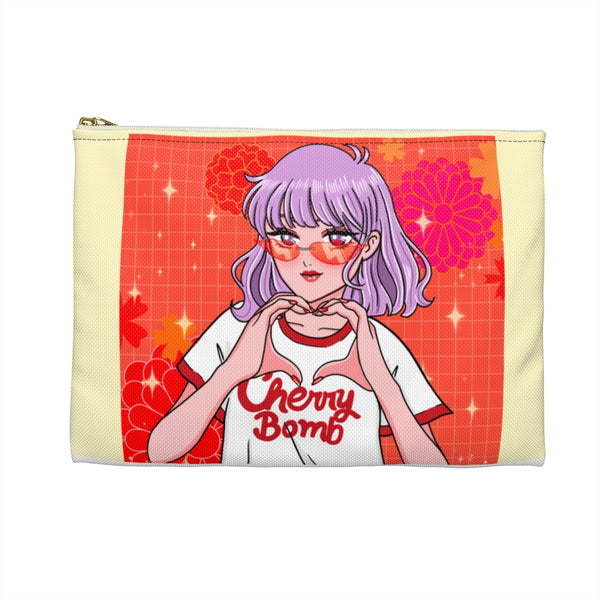 Tokyo Cherry Bomb - Anime Girl - Accessory Pouch