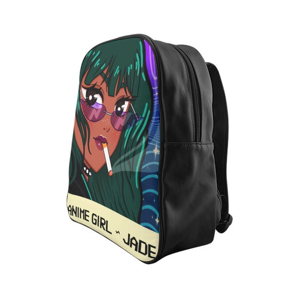Tokyo Jade - Anime Girl - School Backpack