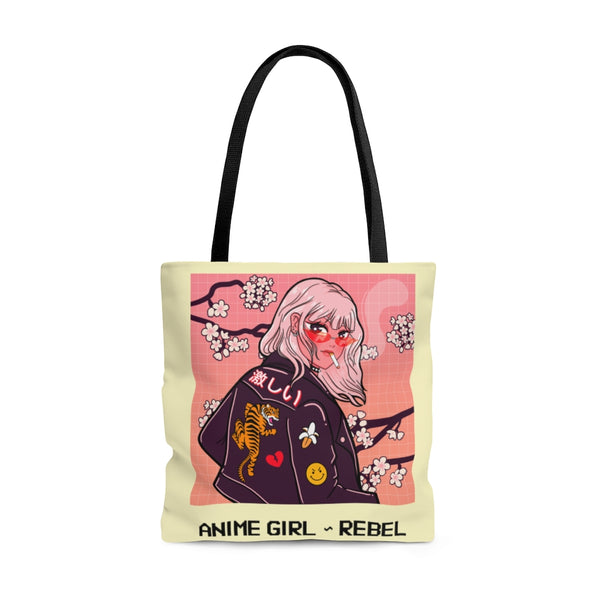 Tokyo Rebel - Anime Girl - Tote Bag