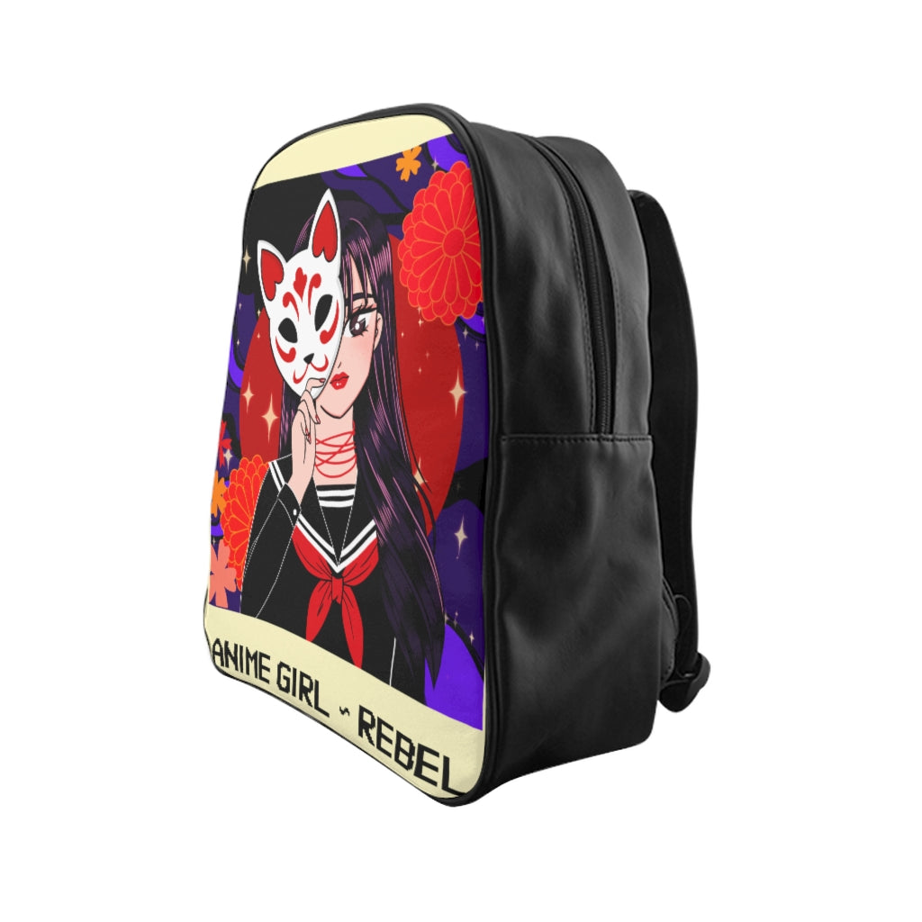 Tokyo Kitty - Anime Girl - School Backpack